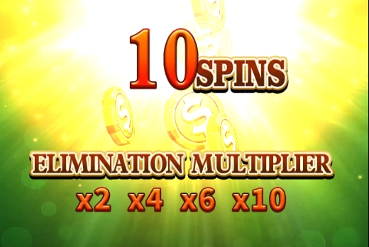 Slot game,10 spins